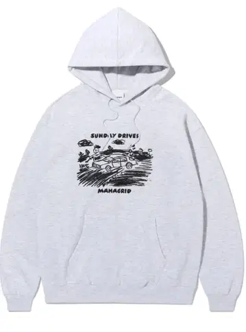 마하그리드 22FW SUNDAY DRIVER HOODIE