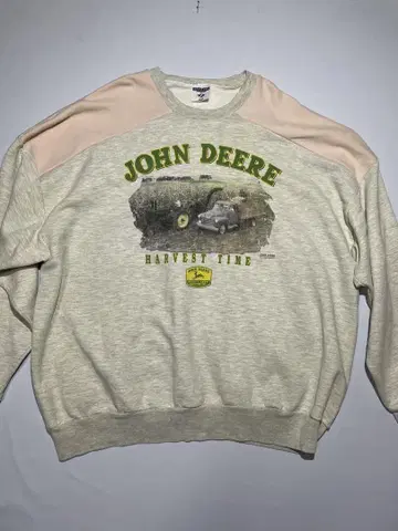JOHN DEERE HARVEST TIME 맨투맨