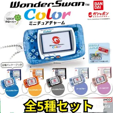 원더스완 컬러 WonderSwan 미니어처 참 5종 세트