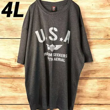 4L 남성용 티셔츠 USA 밀리터리 폴리에스테르 100%