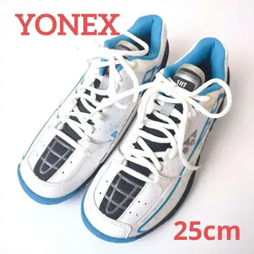 새상품급 YONEX 테니스화 파워 쿠션 25cm 화이트