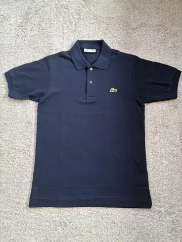 LACOSTE 라코스테 피케 셔츠 일본제 L1212A 네이비 사이즈 1
