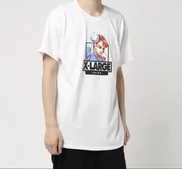 XLARGE 스트리트 파이터 춘리 콜라보 티셔츠