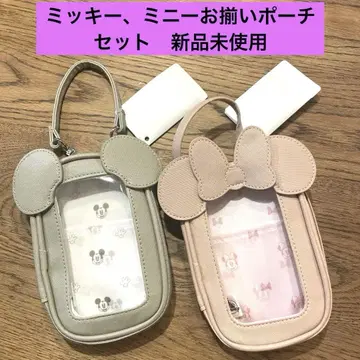 디즈니 미키 미니 파우치 세트 새상품