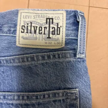 Levi Strauss silver lab LOSE 스트레이트 데님