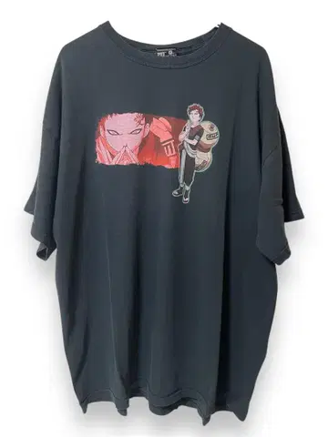 00s 사막의 가아라 NARUTO 나루토 XL 애니메이션 티셔츠