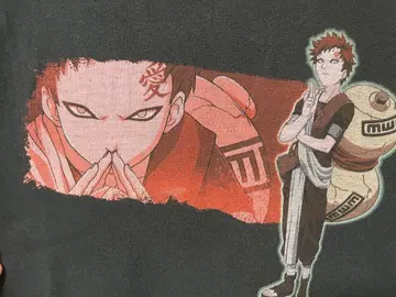 00s 사막의 가아라 NARUTO 나루토 XL 애니메이션 티셔츠