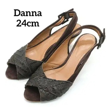 Danna 다나 샌들 뮬 24 이탈리아제 천연 가죽 여성용