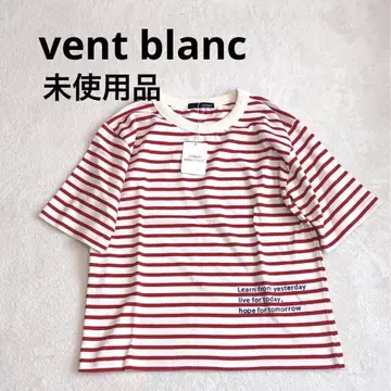 vent blanc 뱅 블랑 보더 무늬 티셔츠
