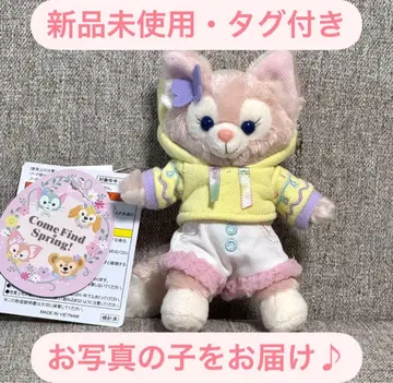 도쿄디즈니씨 캠파인드 스프링 리나벨 봉제 인형 배지