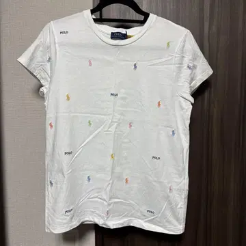 폴로 랄프 로렌 반팔 티셔츠 화이트 S