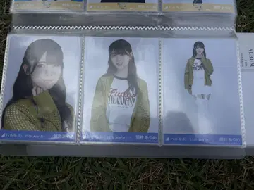 노기자카46 브로마이드 메쉬 니트 츠츠이 아야메 컴프