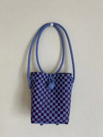 mekearisa 메케아리사 헬로 백 gingham Pansy
