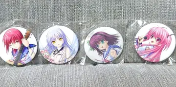 Angel Beats! 캔뱃지 카나데 유리 마사미 유이