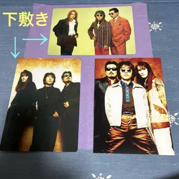 THE ALFEE 책받침 (2종류) & 노트