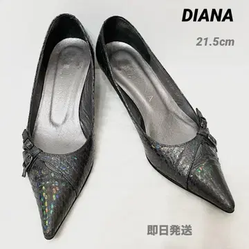 DIANA 다이애나 핑 힐 펌프스 광택 21.5cm 당일 발송