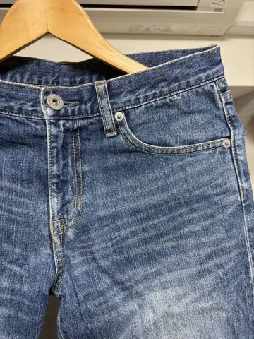 어반 리서치 도어스 미색 블루 데님