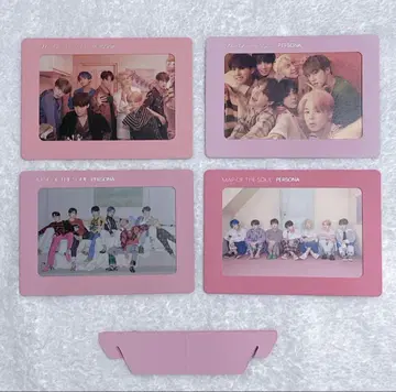 BTS map of the soul persona 혜택 사진 스탠드