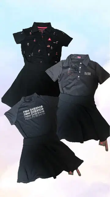 골프웨어 3종 세트