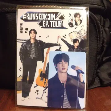 BTS JIN 라이브 뷰 트레이딩 카드 엽서 세트