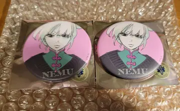 BLEACH WORLD 매트 캔뱃지 컬렉션 네무 2개 세트