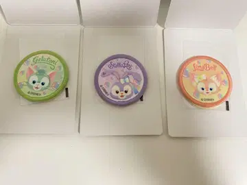 더피 20주년 컬러풀 해피니스 와펜 3종