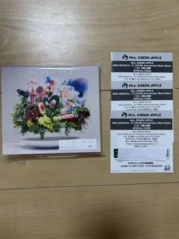 미세스 그린 애플 초회 한정판 시리얼 코드 3개 포함