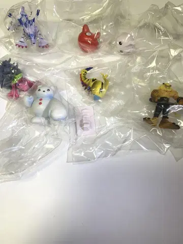 디지털 몬스터 캡슐 마스코트 컬렉션 7종 세트