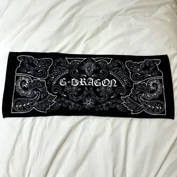 BIGBANG G-DRAGON 타월 콘서트 굿즈