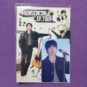 BTS 진 RUNSEOKJINEP_TOUR 엽서&트레이딩 카드