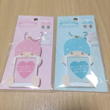 엔조이 아이돌 시리즈 ID 사진 홀더 키키라라 2개 세트 산리오