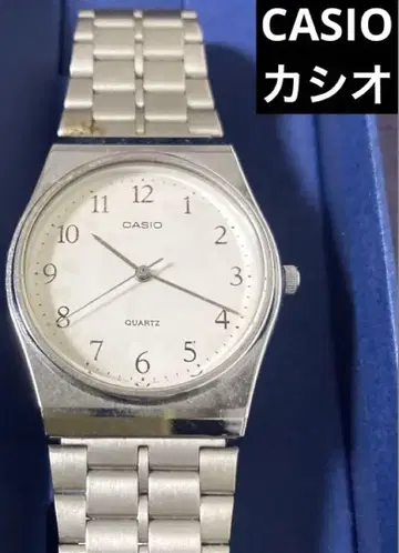 CASIO 쿼츠 시계 스테인리스 스틸 소재