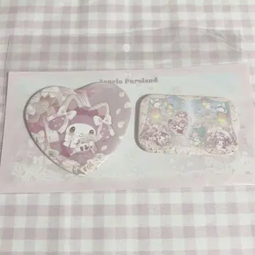 마이멜로디 키키라라 2024 퓨로랜드 칠석 캔뱃지 마이멜로디