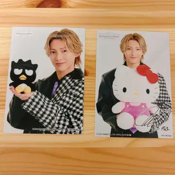 키하라 루오 마이베스 산리오 CD 예약 특전 브로마이드 사진 2장 세트