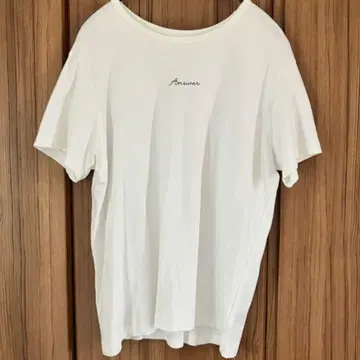 사토 타케루 ABYTS CREW NECK LOGO T Answert 셔츠
