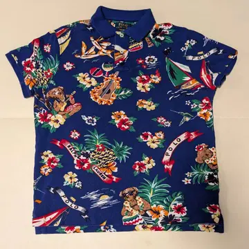 Ralph Lauren 플로럴 피케 셔츠