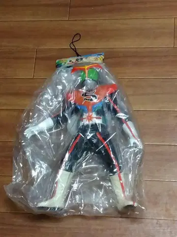 빅 사이즈 소프트 비닐 가면라이더 스트롱거 약 30cm 미개봉
