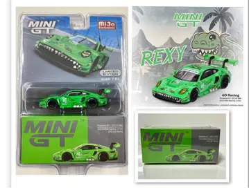 (2개) MINI GT 1/64 포르쉐 911 GT3R #80 rexy