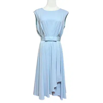 RUIRUE BOUTIQUE 밝은 스카이블루 원피스