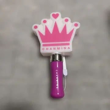 CHANMINA 응원봉 왕관 디자인 핑크