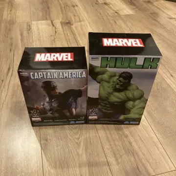 MARVEL 캡틴 아메리카 & 헐크 피규어