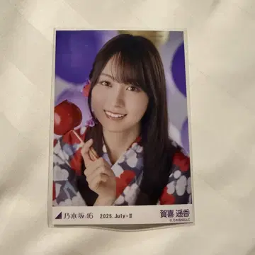 노기자카46 브로마이드 카키 하야카 2025 유카타