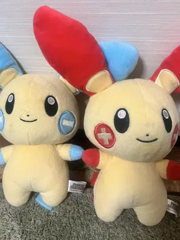 포켓몬 플러스루 마이난 봉제 인형 2개 세트