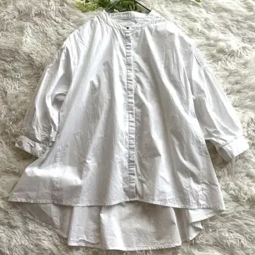 YURK 셔츠 블라우스 겉옷 면100% 프리 사이즈