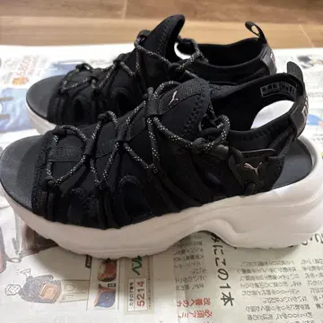 푸마 실리카 웨지 샌들 24cm