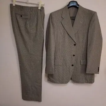 Chester Barrie 하운드투스 체크 수트 사이즈 L