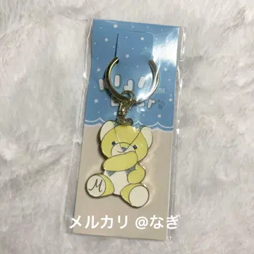 NIJI 베어 메탈 키링 히야마나 니지 베어