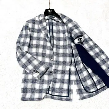 딸리아또레 몬테카를로 테일러드 자켓 언콘 린넨 혼방 네이비
