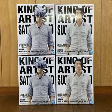 주술회전 KING OF ARTIST 피규어 2종 4개 세트