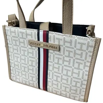 Tommy Hilfiger 숄더백 핸드백 화이트
